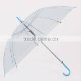 Wholesale High Quality Poe Disposable Transparent Clear Umbrella