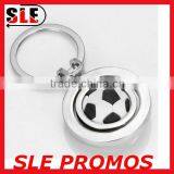 Promotional Round Shape Metal Keychain Football Custom Keychain