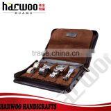 4 Slot pu Watch Travel Box,brown Color Leather Watch Travel Bag,watch Travel Bag