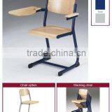 Wood School Chair With Writing Pad thumbnail-1