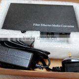 1000M 2RJ45 2 Slots SFP Fiber Media Converter thumbnail-2