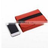 Felt Large Capacity Single Color Phone Case thumbnail-2