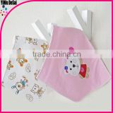 2016 customized designs embroider baby bibs wholesale cotton baby bibs
