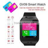 GV09 Bluetooth Smart Watch Phone for All Smatphone Support SIM/TF Card