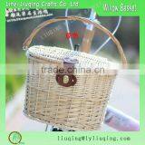 2016 New Style Factory Supply Wholesale Wicker Bicycle Basket for Home thumbnail-4