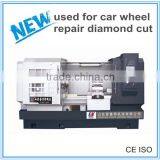 ACK6170 CNC Alloy Wheels Lathe Diamond Cutting Wheel Lathe Machine Quality Choice