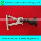 suspension clamp for overhead power line accessories