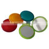 Plastic Folding Double Sides Small Round Makeup Mirror thumbnail-1