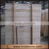 Polished Whit Marble Travertine Slab