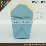 new disposable paper cigarette box for food with handle