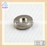 15mm x 5mm 4mm-hole Round Ring Neodymium Magnets