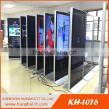 55inch Floor Standing network touch advertising display/ lcd digital advertising display/ Full HD super slim digital signage