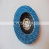 5'' Blue Zirconia Flap Disc With Fiber Glass thumbnail-1