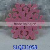 Snowflake Design Felt Coaster
