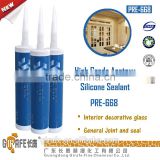 Weatherproof Acetic Liquid Silicone Sealant PRE-668