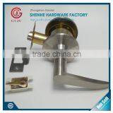 Hotel Connecting Door Lever Lock With Single Sided Handle and Blank Plate thumbnail-1