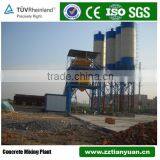 Portable HZS50 Concrete Mixer Plant With Cement Silo thumbnail-4