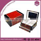 Custom Made Wooden Jewelry Gift Box & New Design Large Volume Wooden Jewelry Box Wholesale