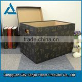 customized foldable food toy book file storage box china manufacturer
