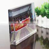 Wholesale Glass Printing Photo Cube Crystal