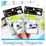 High Quality White and Black Panda Fridge Magnetic Notepad