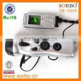Handcrank LED Flashlight FM Radio thumbnail-4