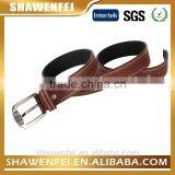 Manufacturer Also Low Price Coat Cowhide Man Belt thumbnail-3