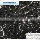 Stud Link Anchor Chain U2/U3 Grade Black Painting thumbnail-2