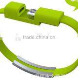 Christmas Gift Bracelet Usb Charge Cable, Wearable Mobile Phone Data Cable Quality Choice thumbnail-4