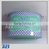 Large Double Sides Painted Metal Ice Bucket thumbnail-1