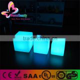 Dongguan PowerBeauty supplying RGB color change cube led lights