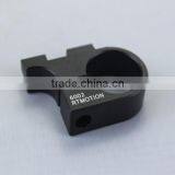 Custom Fabrication Lathing and Milling Black Anodized Aluminum Clamp OEM Welcome