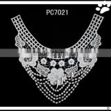 Shine polyester lace collar for clothes(PC7021)