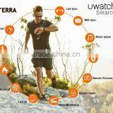 2015 New IP68 Waterproof/Dustproof/Shockproof U Watch U TERRAWatches Bluetooth Smartwatch thumbnail-6