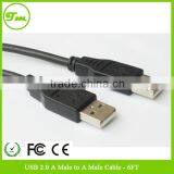 High Speed USB 2.0 A Male to A Male Extension Cable - 6 FT