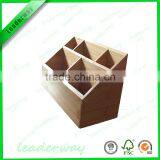 Stand Office Bamboo Supply Stationery Holder on the Desk thumbnail-6