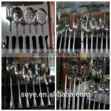 Best Quality Porcelain Handle Stainless Steel Knives Fork and Spoon Flatware Cheap thumbnail-2