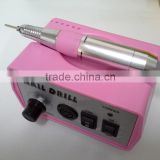 Sweet Pink Nail Art Equipment Manicure Tools Pedicure Acrylics Pink Electric Nail Drill Pen Machine Set Kit