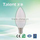 4W E27 Led Candle Light 2835 SMD Led Lamp With Silver Aluminum House