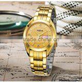 All Gold Case and Band Couple Watches for Rich His and Hers Quartz Watches thumbnail-4