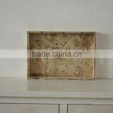 Big Old Handmade Wooden Tray thumbnail-2