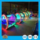 Factory Direct Sales Rotating Kid Ride , Outdoor Amusment Park Equipment Swing Happy Car With LED thumbnail-5