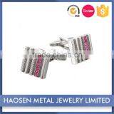 Hot Selling Latest Designs Rhinestone Crystal Cufflink Base thumbnail-1
