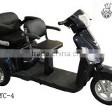 2 chairs 60v 350-500w 3 wheel electric tricycle