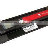 Auto Feeding Scanner With Dock Own Backlight CIS Sensor Type Support 32GB SD Card USB and Batteries Power