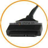 Dailyetech Dual USB 3.0 to SATA 15+7 Pin Data Power Cable Adapter 2.5" HDD Hard Drive thumbnail-3