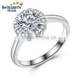 Hot Selling 925 Sterling Silver Wedding Ring 13# 15# Fashion Silver Ring thumbnail-1