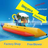 Water Park Inflatable Banana Boat Price For Sale