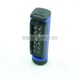 12 LED Work Torch Light Universal rotating 4*AAA battery Work Lamp Magnet Plastic