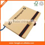 PU Notebook With Elastic Band